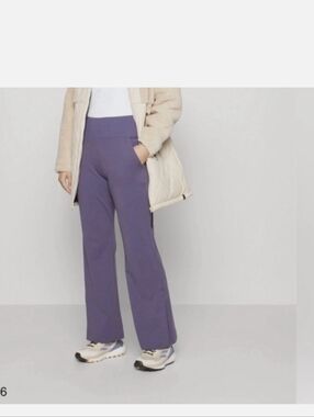 Athleta Purple Nightfall Venice Boot-Cut Flare Pants Size Small